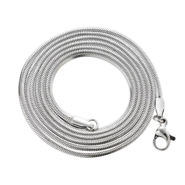 Cobra Silver / 16 Necklace